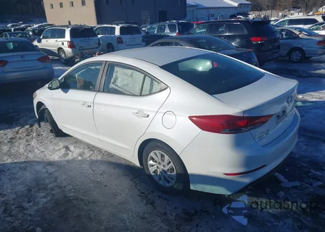 2018 Hyundai Elantra Se from USA, damaged, VIN 5NPD74LF2JH228476